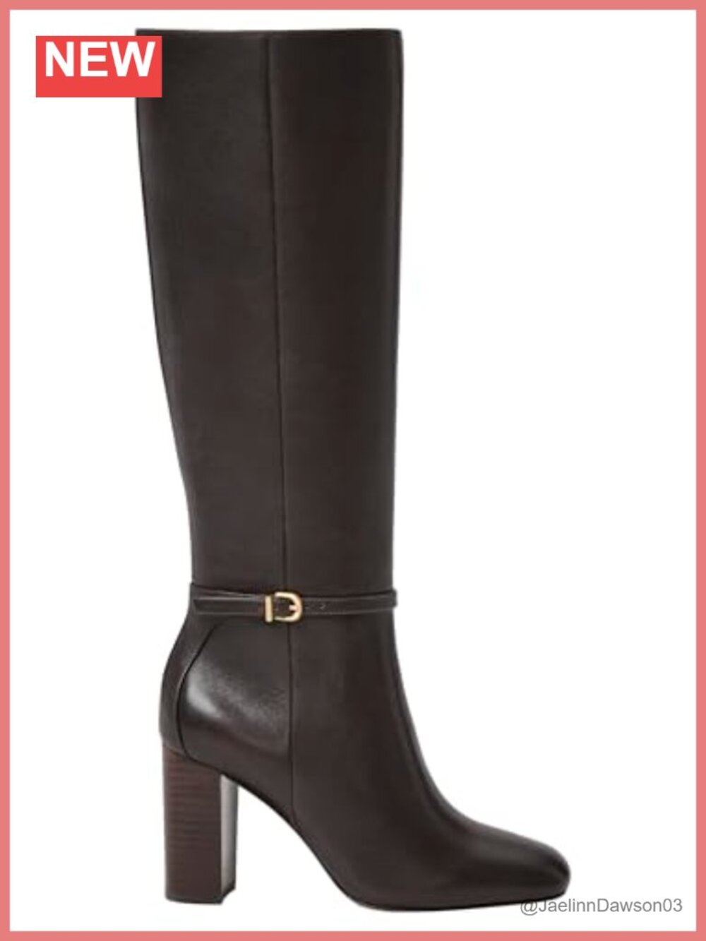 PAIGE Kyle Women's Tall Calf-High Leather Pull-On Boots